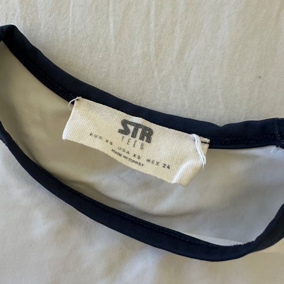 Italia Cropped Baby Tee - Picture 2 of 2